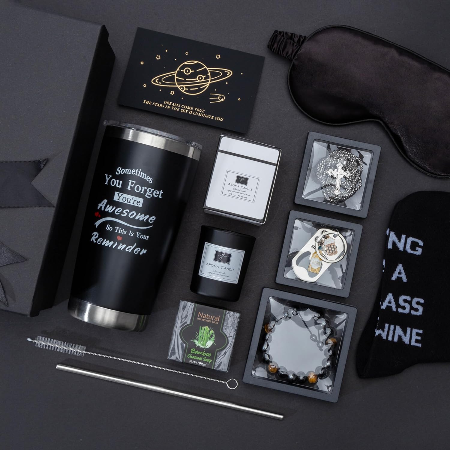 Premium Gift Baskets for Men Birthday Christmas Retirement F146