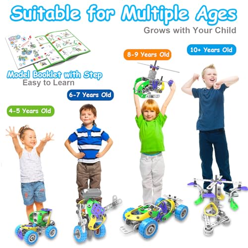 STEM Toys Building Kit for Kids Ages 4-8 Boy Girl Birthday Gift Y67751