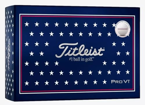 Titleist Pro V1 USA Golf Balls [6 Pack]