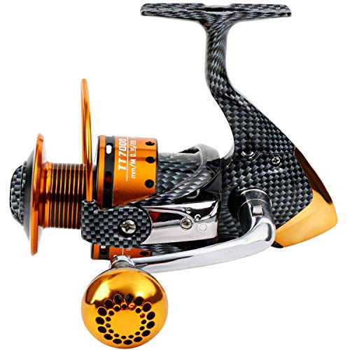 Fishing Reels 12+1 BB Light Smooth Spinning Reel Carbon Fiber Drag E87105