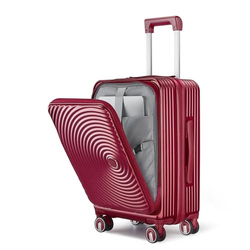 Merax 3 Piece Luggage Set, Expandable Hard Shell with TSA Lock, Silver D98092