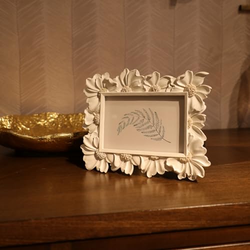 Vintage Picture Frame 8x10 Antique Black Ornate for Tabletop and Wall U180