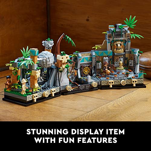 LEGO Indiana Jones Temple of The Golden Idol 77015 Building Set for Adults M620