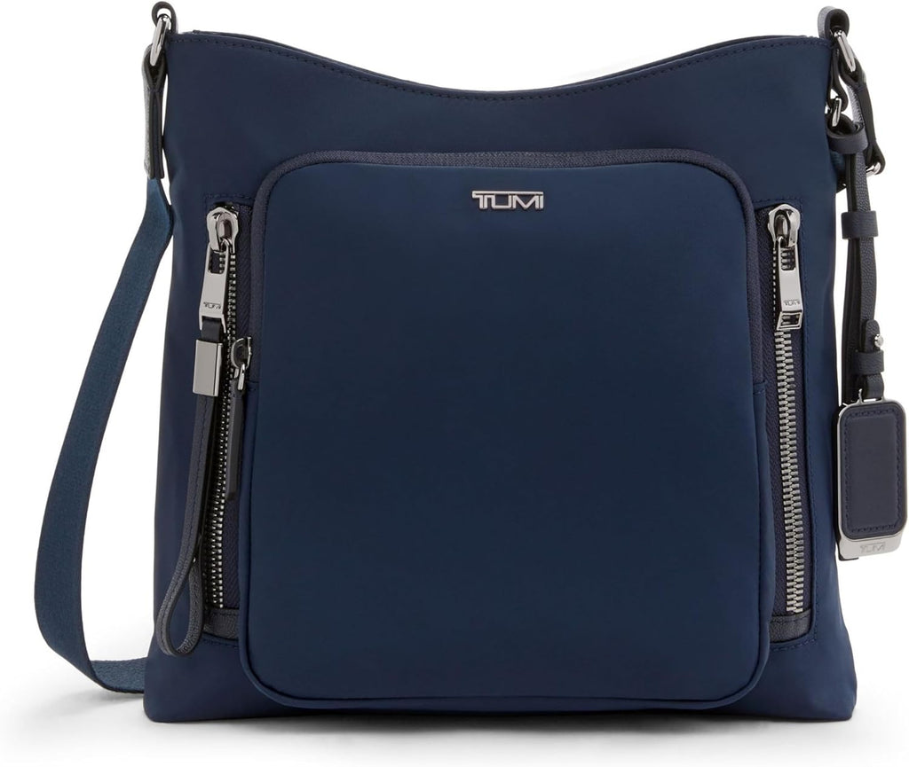 TUMI - Voyageur Tyler Crossbody - Nylon Crossbody Bag - Business, Travel Bag - Stain, Water-Resistant - Stylish Purse - Indigo