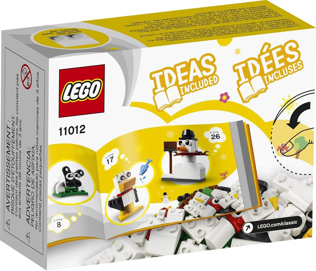 LEGO Classic Creative White Bricks 11012 Building Kit, 60 Pieces G21969