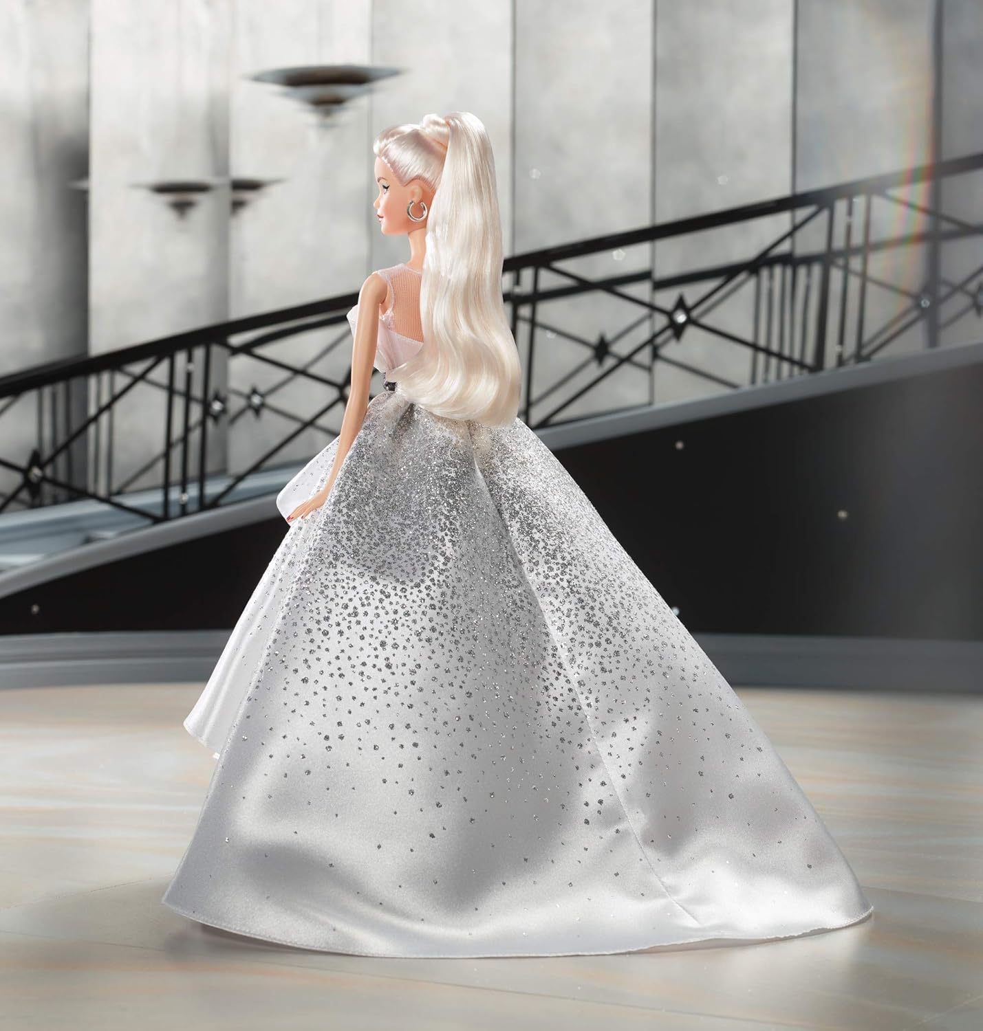 Barbie Collector 60th Anniversary Doll, Blonde, Diamond-Inspired Gown P687486