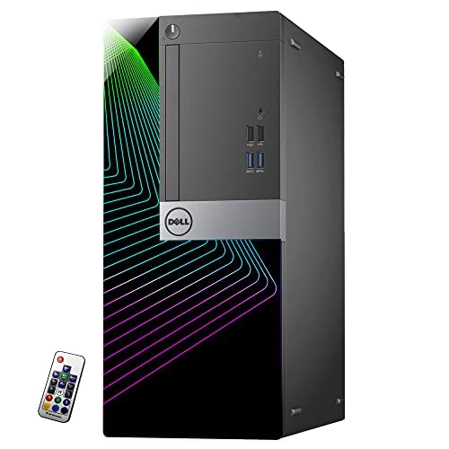 Dell OptiPlex 3040 Tower Gaming Desktop PC, Intel Core i7, RX 550 4GB, 16GB RAM, 1TB SSD, Windows 10 Pro (Renewed) T965382