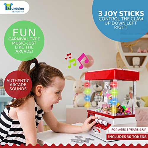 Bundaloo Claw Machine Arcade Game with Sound, Lights for Kids U91767