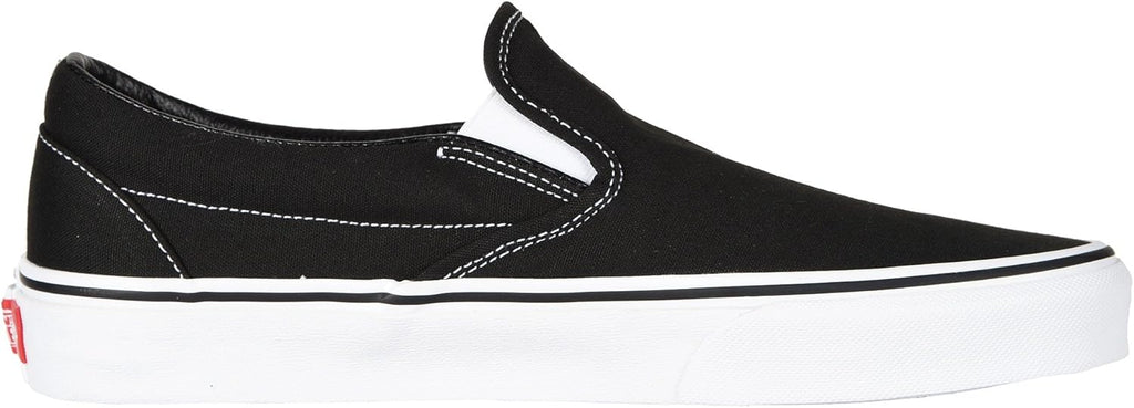 Vans Classic Slip-On Black/White Women's 10.5 N680113