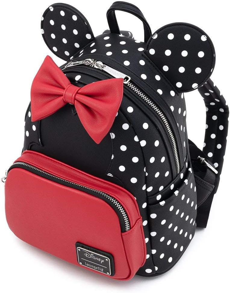 Loungefly Disney Minnie Mouse Polka Dot Women's Double Strap Shoulder Bag S275372