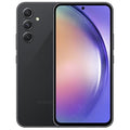 SAMSUNG Galaxy A54 5G (128GB, 6GB) 6.4" 120Hz AMOLED, 50MP 4K Triple Camera, 5G / 4G Volte (International Model Fully Unlocked for AT&T, T-Mobile, Verizon, Global) A546U1 (w/ 25W Charger Cube, Black)