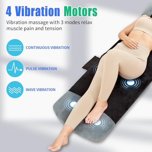 Full Body Massage Mat with Shiatsu Neck Massager and Heat J9949