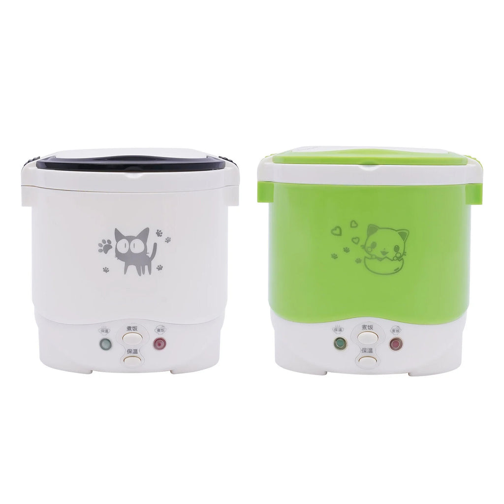Car Mini Travel Lunch Box Electric Rice Cooker Steamer 12V U510443