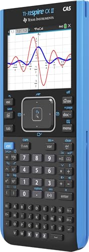 Texas Instruments TI-Nspire CX II CAS Graphing Calculator with Python, Power Bundle H685