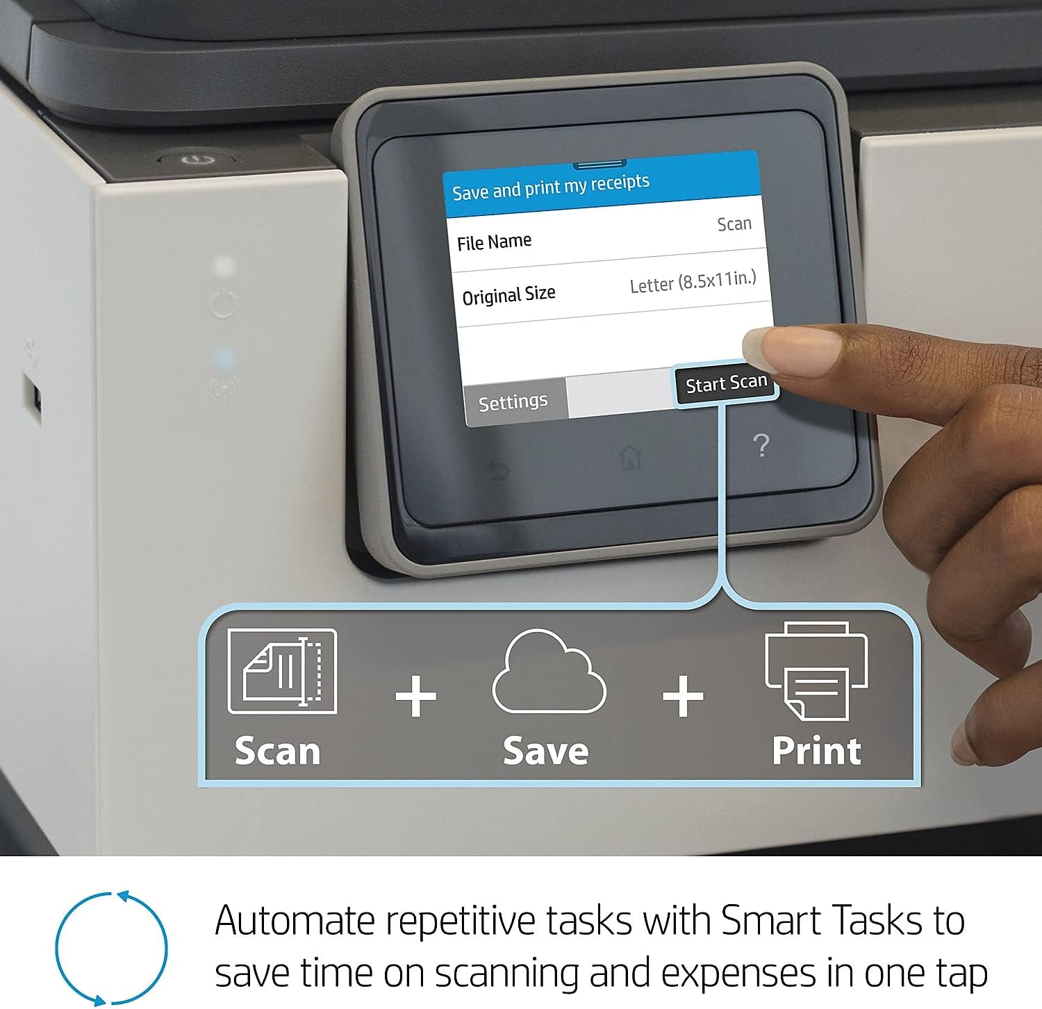 HP OfficeJet Pro 9015 All-in-One Wireless Color Printer T544