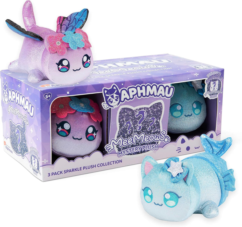 Aphmau MeeMeow Plush Sparkle Collection 3-Pack O69231