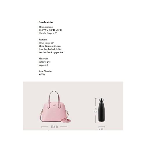 Kate Spade New York Women's Schuyler Saffiano Leather Dome Satchel B829937