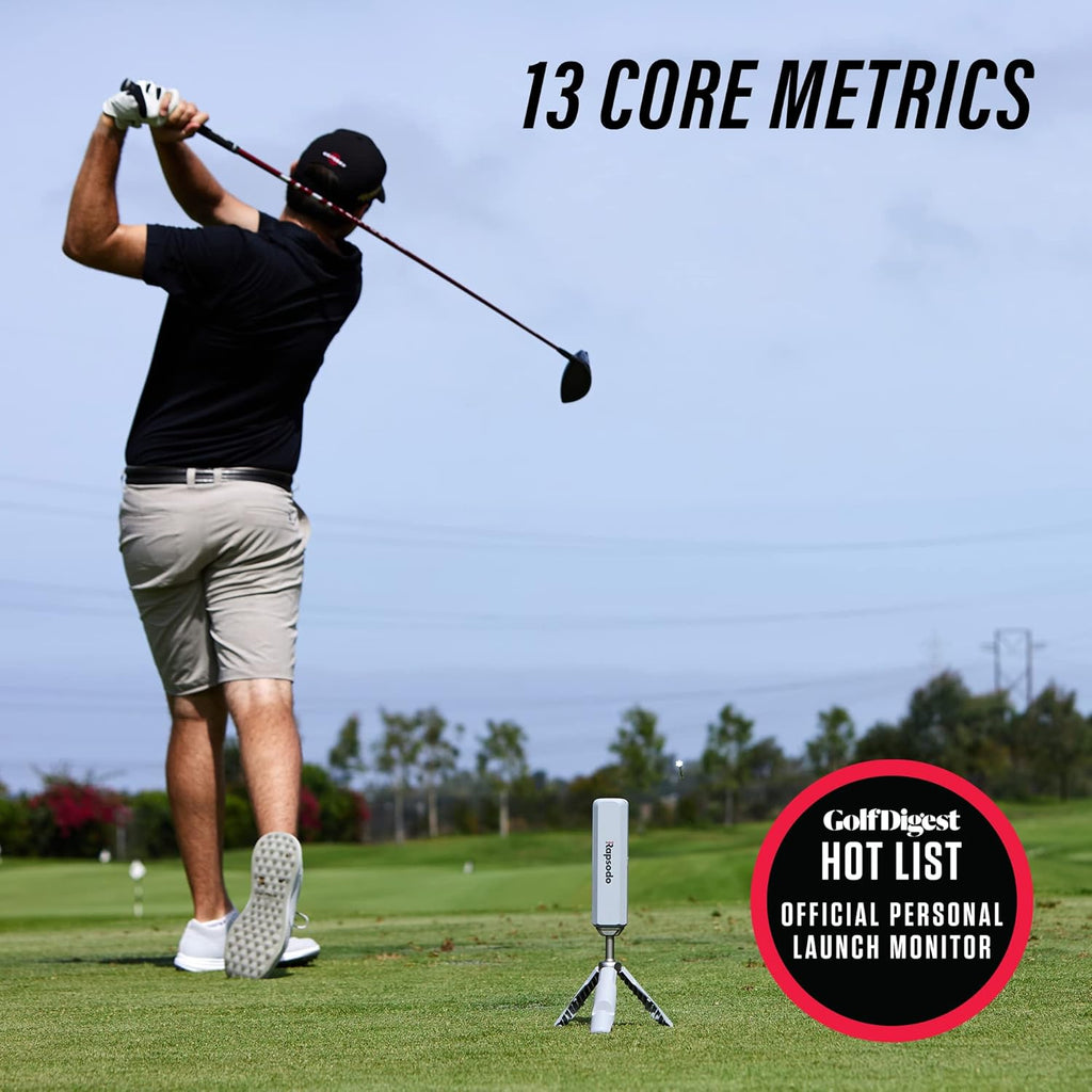 Rapsodo MLM2PRO Mobile Launch Monitor + Golf Simulator, Grey W34808