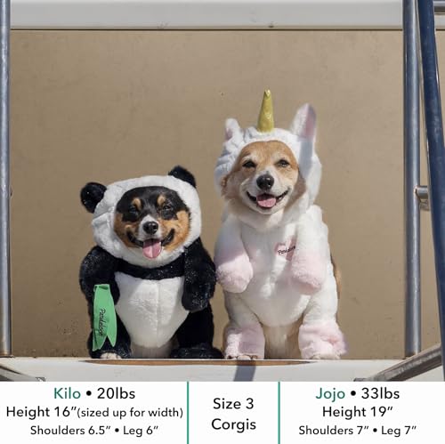 Pandaloon Dog Halloween Costume with Arms for Small and Medium Dogs and Cats A540