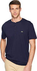 Lacoste Mens Pima Cotton Henley T-Shirt