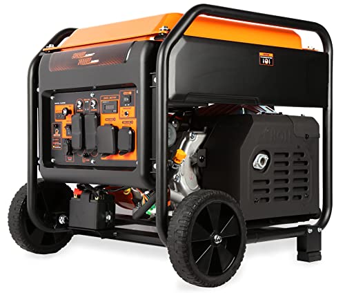 WEN GN875iX 8750-Watt Open Frame Inverter Generator with CO Shutdown Sensor N206