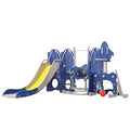UNICOO - Toddler Slide and Swing Set, Kids Indoor and Outdoor Playground Combination for Boys & Girls (8 in 1 - Muti-Color)
