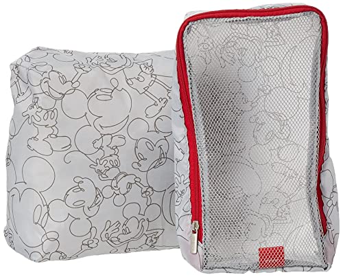 American Tourister Disney Hardside Expandable Spinner Luggage, Red, Carry-On 20-Inch G635262