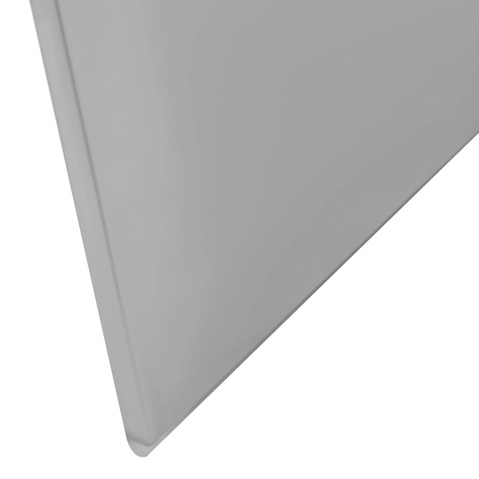 Miumaeov Stainless Steel Backsplash with Shelf for Range Hood, 36x29.5 Inch J482