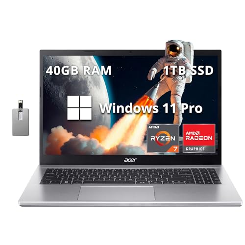 acer Aspire 3 Laptop | 15.6" Full HD Display | AMD Ryzen 7 5700U Processor | AMD Radeon Graphics | 16GB RAM | 512GB SSD | Wi-Fi 6 | Windows 11 Home | DealExpress Accessories