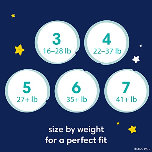 Pampers Swaddlers Overnights Diapers Size 4, 58 Count A1742