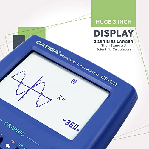 Scientific Calculator with Graphic Functions for High School and College E1591