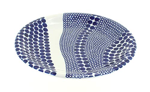 Blue Rose Polish Pottery Cobalt Small Dinner Plate