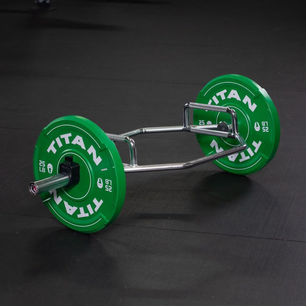 Titan Fitness Olympic 2in Hex Trap Bar, 500 LB Capacity, Knurled Grips X6732