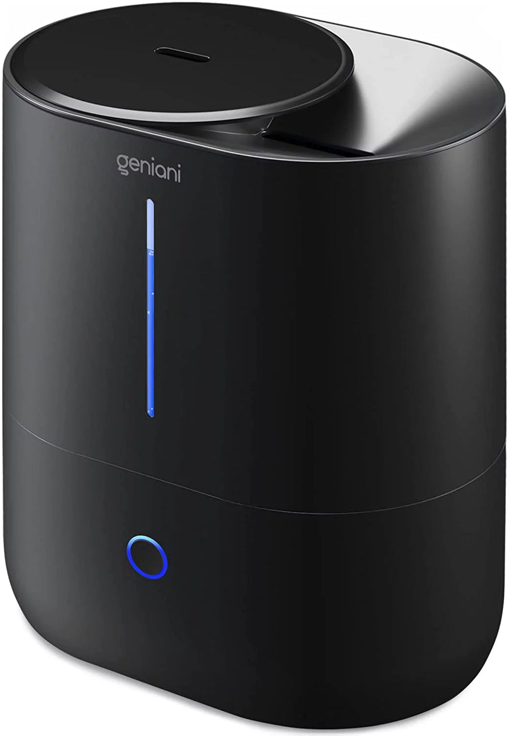 Geniani Ultrasonic Top-Fill Cool Mist 2-in-1 Humidifier & Diffuser, White