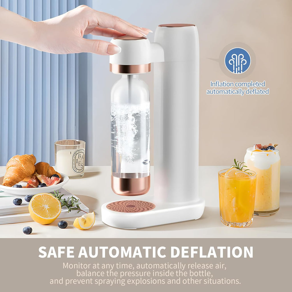 Sparkling Water Maker Soda Machine with 1L PET Bottle M952658
