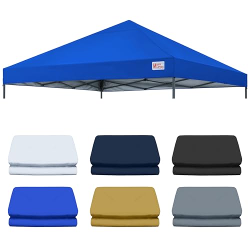 MASTERCANOPY Replacement Pop Up Canopy Top 10x10 Black E648