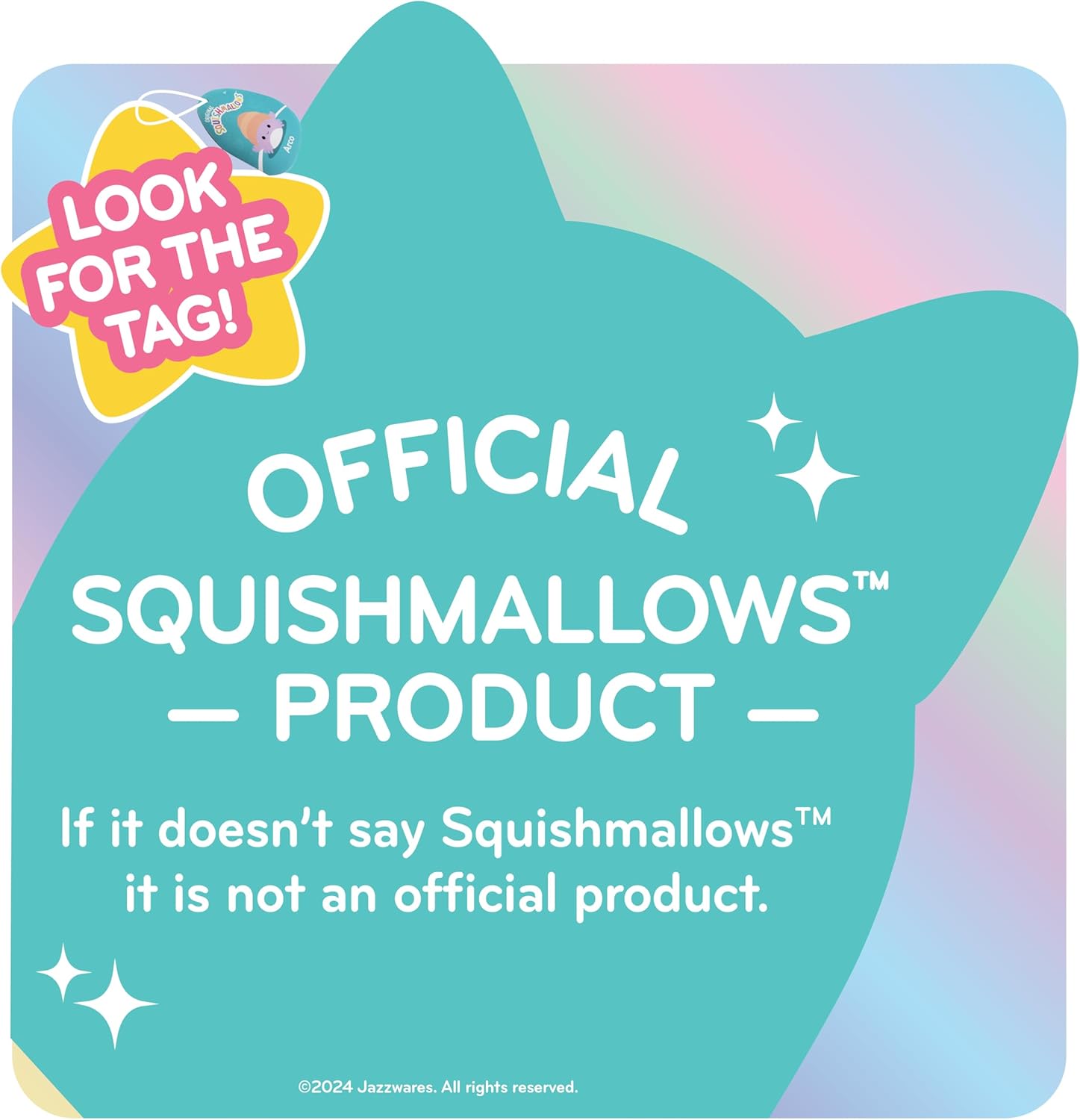 Squishmallows Original 5-Inch Theotto The Cthulhu Plush Toy by Jazwares G19987
