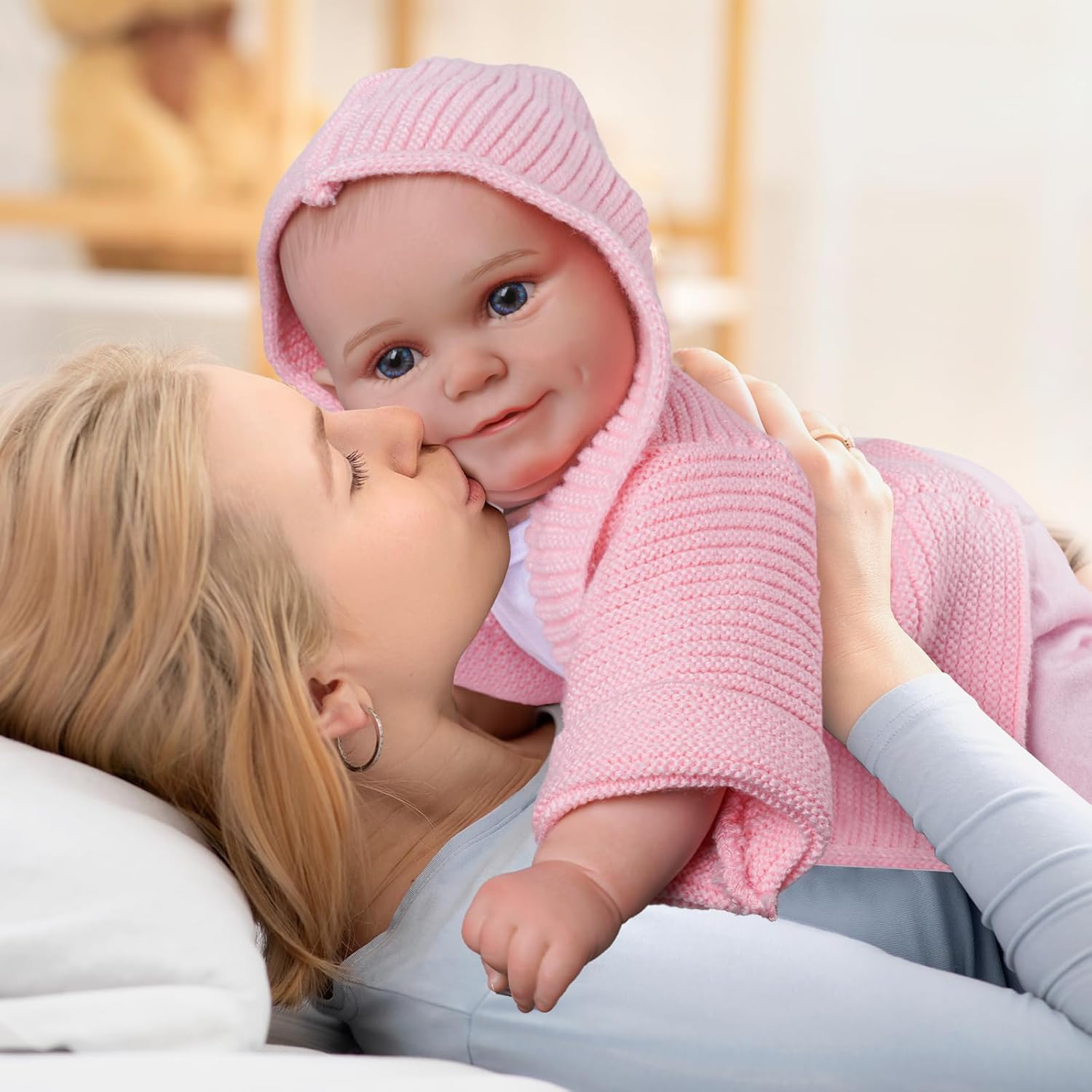 ADFO Lifelike Reborn Baby Doll 20 Inch Soft Body Realistic Newborn Isabella R739211