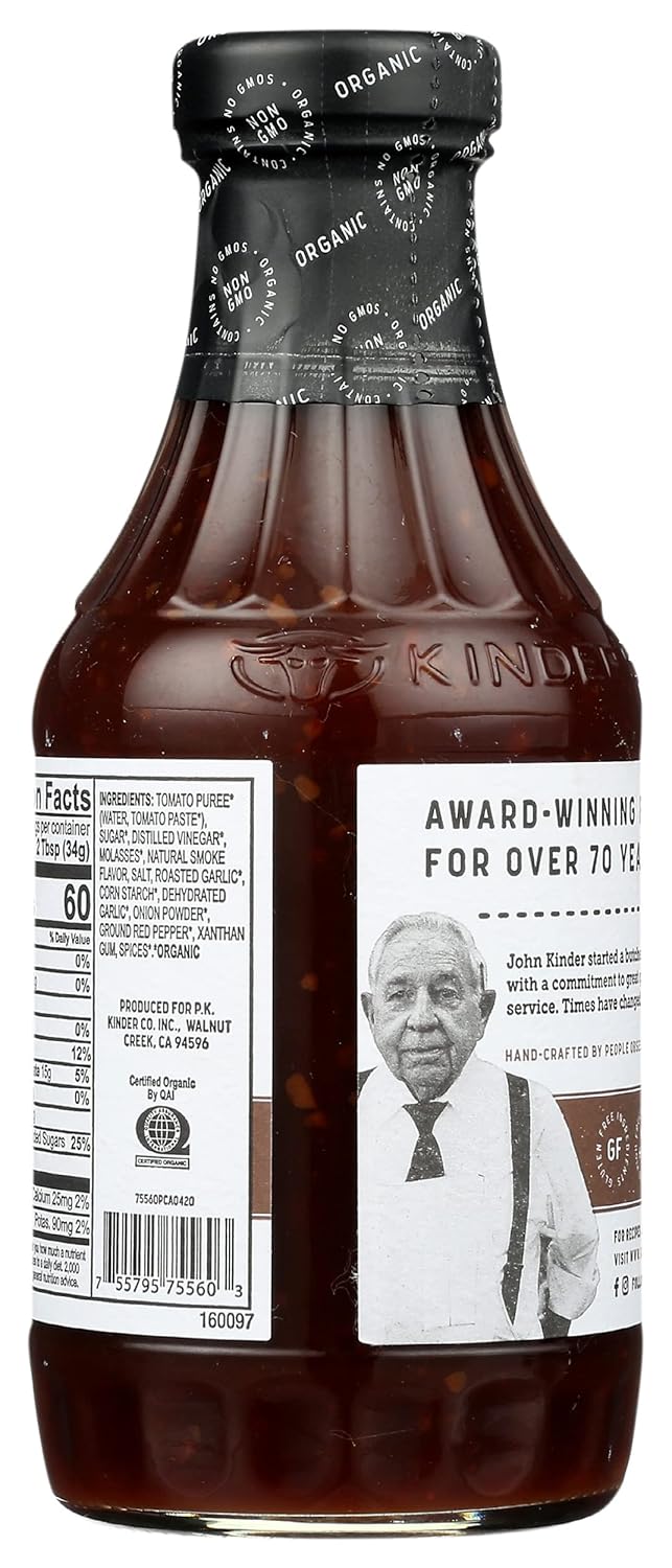 KINDERS SAUCE BBQ RSTD GRLC ORG I467145