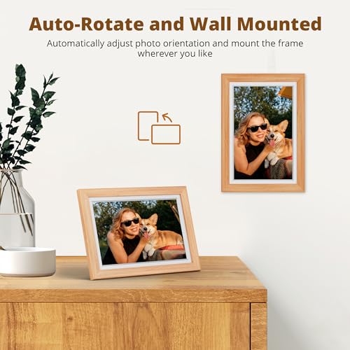 Dragon Touch 10.1'' WiFi Digital Picture Frame HD IPS Touch Screen S798