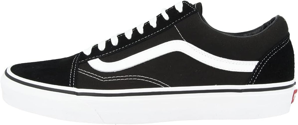 Vans Women's UA Old Skool Sneakers, Black/White, 7.5 Medium US