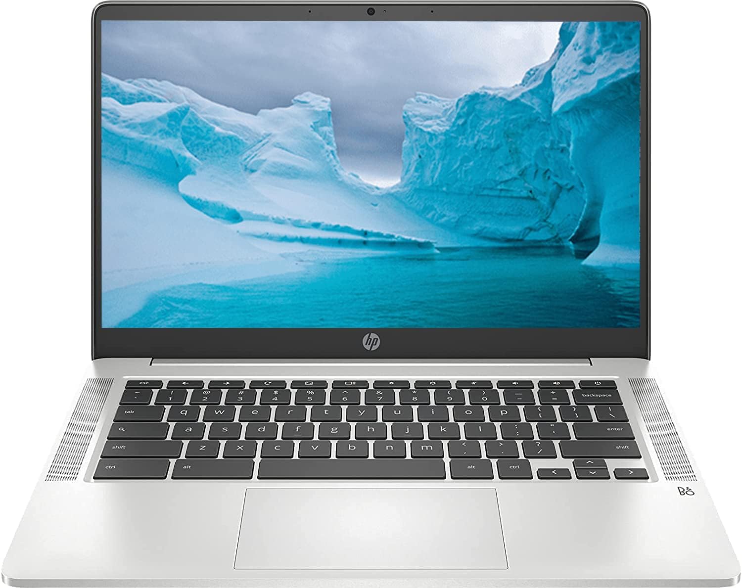 HP 2023 14" HD IPS Chromebook, Intel Pentium 4-Core Processor Up to 2.68GHz, 4GB Ram, 64GB SSD, Intel 4K Graphics, Super-Fast 6th Gen WiFi, Dale Silver, Chrome OS (Renewed)