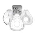 AirFit F20 Mask Cushion Replacement - Full Face Mask for Enhanced Nose & Mouth Seal, Comfort Fit, Soft & Durable Material, Easy Installation - Medium
