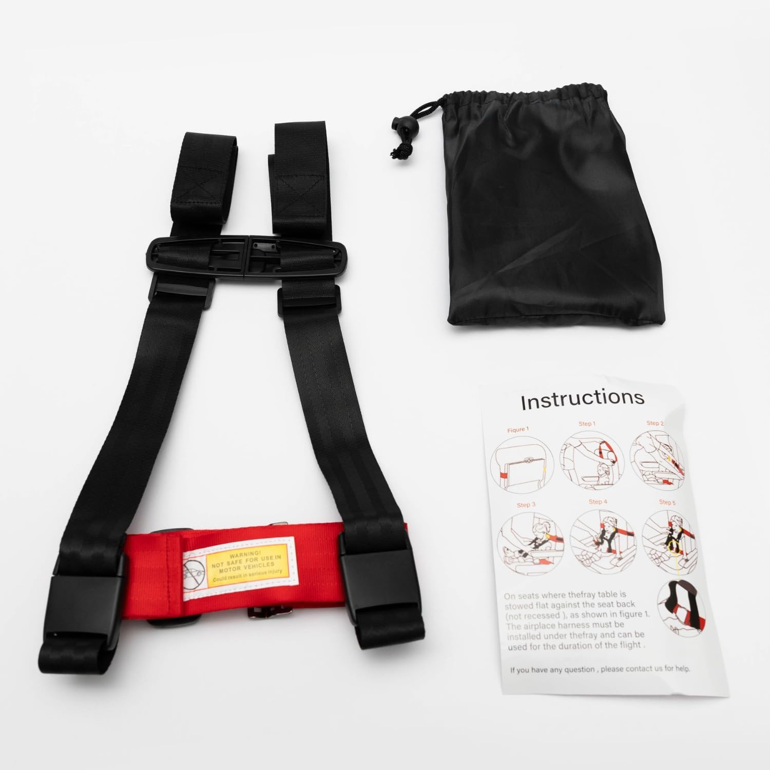 Zoey & Gavin & Co. Airplane Safety Harness for Kids Toddler Travel Restraint K186
