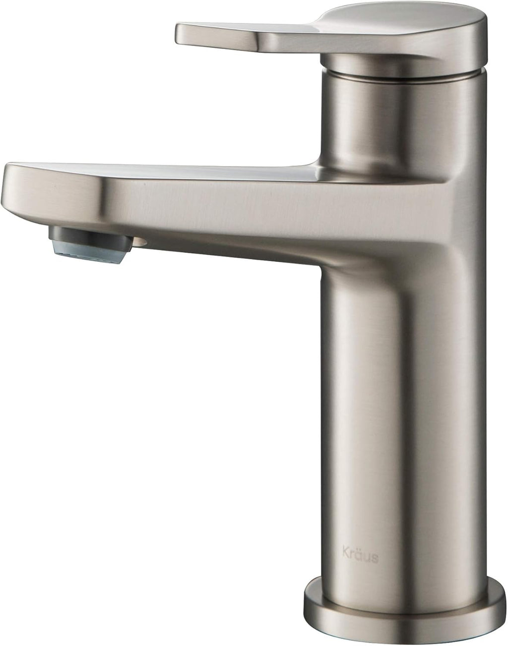 KRAUS Indy Single Handle Basin Bathroom Faucet in Spot Free Stainless Steel, KBF-1401SFS
