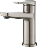KRAUS Indy Single Handle Basin Bathroom Faucet in Spot Free Stainless Steel, KBF-1401SFS