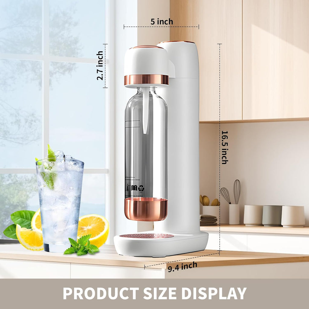 Sparkling Water Maker Soda Machine with 1L PET Bottle M952658