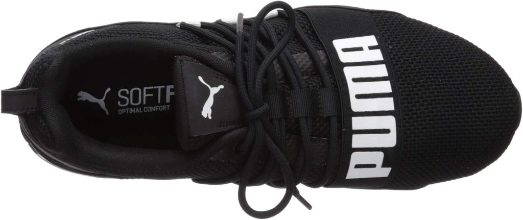 Puma Men's Cell Regulate Woven Running Shoe Black/White 11 G861478