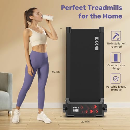 Walking Pad with Incline - Under Desk Treadmill for Home Office P508