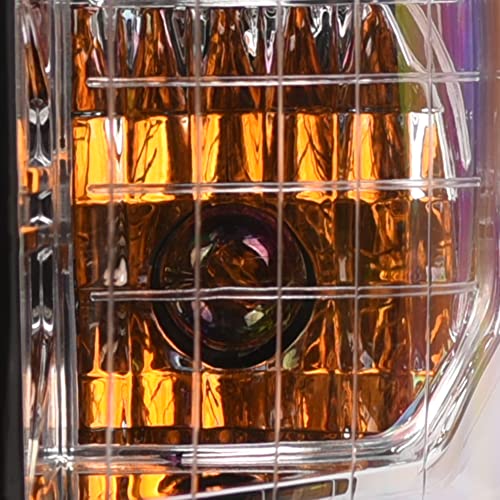 Compatible With Chevy Silverado 1500/2500/3500 HD Switchback Sequential LED Headlights Black Housing A769